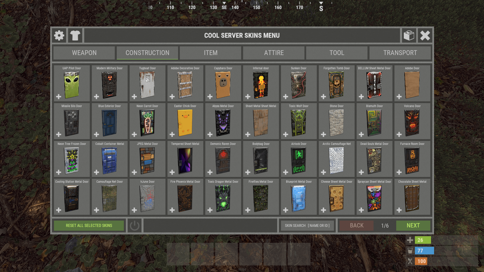 图片[2]-XSkinMenu – 皮肤菜单 v1.7.0-可狼Rust腐蚀插件网
